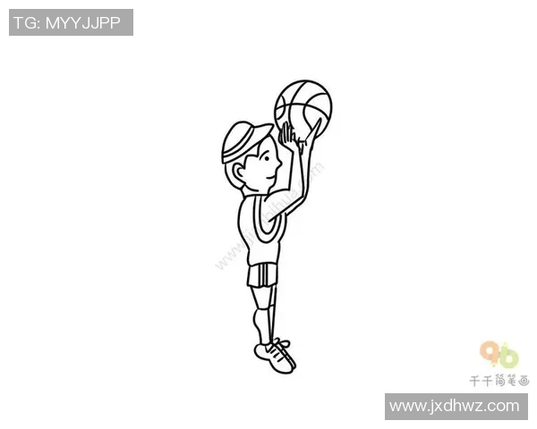 简笔画篮球小明星的可爱形象展示与创作技巧分享